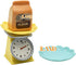 1:12 iLAND Miniature Dollhouse Accessories on Scale, Dollhouse Kitchen Accessories of Mini Blender & Kitchen Scale