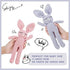 Moni's Choice Stuffed Plush Baby Crochet Bunny Rabbit - Handmade Stuffed Animal for Newborn, Granddaughter, Grandson