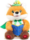 Cuddle Barn Sir Frederick The Storyteller Fox Plush Toy, Animated Storytelling with 5 Fairy Tales