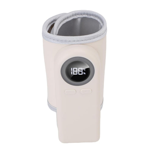 TIKATARER Portable Bottle Warmer, Fast Heating Rechargeable Milk Warmer, Adjustable Travel Heater for Baby Milk
