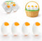 Namre' Squishy Ball Funky Splat Eggs (4-Pack) Namre Clear Egg Yolk Stress Relief
