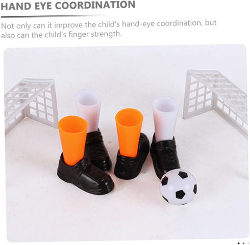 jojofuny 3 Sets Family Finger Soccer Game - Funny Table Football Toys for Kids - Plastic Game Board