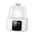 MotiveTech Bottle Warmer with LCD Display for Milk Preparation at Home, White