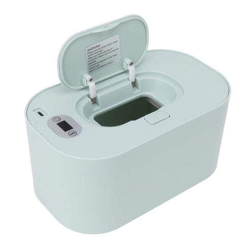 Wipe Warmer USB-Powered Portable Wipe Heater with Constant Temperature Control & Soft- LED Indicator Green, Compatible
