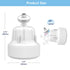 Derebir HB6550/HB6560/HB65/HB66/HB6339, 1/4 Adjustable Baby Monitor Wall Mount Compatible with Hellobaby, iFamily