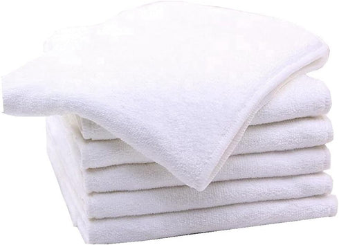 6 Pack 4-Layer Rayon Microfiber Inserts Liners for Adults Cloth Diapers for Incontinence Care, Washable Reusable Large