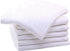 6 Pack 4-Layer Rayon Microfiber Inserts Liners for Adults Cloth Diapers for Incontinence Care, Washable Reusable Large