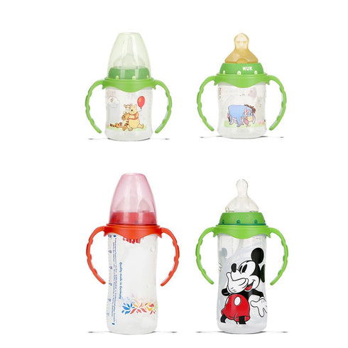 2 Counts Baby Feeding Bottle Handles Compatible for NUK Smooth Flow Bottles (Not for Nuk Cups and Nuk Simply Natural