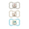 MAM Air Night & Day Baby Pacifier, for Sensitive Skin, Glows in