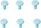 Baby Nail Trimmer Replacement Pads, 6PCS Grinding Heads Polish Disc for Electric Nail File Kit, Blue