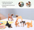 Volnau Dog Figurines Animal Toys - 10PCS Mini Puppy Figures for Kids, Toddlers Decorations, Educational Cake Topper Set