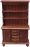1:12 Scale Miniature Cupboard Bookshelf Classic Wooden Mini Storage Hutch Kitchen Dollhouse