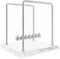Newton's Cradle Pendulum with 7 Balls - Balance Ball 60+ Sec Swingtime Glass Base Science Gadget for Home & Office