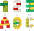 100 Piece Sky Blue Bricks Bulk - 12 Size Classic Building Blocks Compatible with Lego Parts (Color: Sky Blue)