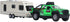 Metanyl 2 1 Playset 1/36 Pickup Truck Trailer Towing Toy Camper in RV Motorhome Toys for Boys Diecast Model Car Metal