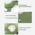 DTREELS Baby Bath Thermometers, Cute Cartoon Frog Bath Thermometer, ABS Waterproof Type-C Shower Thermograph, Tub