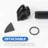 Totority Adjustable Periscope Outside Toys, Plastic Mirror for Physics Optics Experiment, Detachable Black Turnicate Kit