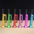 6Pcs Metallic Trumpet Toys - Kid Trumpet Instrument Plastic Blow Horn for Parties and Events - Random Color