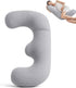 Pregnancy Pillows,Washable Cover Maternity Pillow,Pregnancy Pillow for Sleeping,Pregnancy Sleeping Pillow for Pregnant