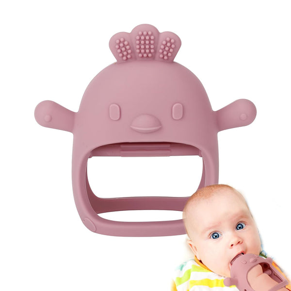 Socub Silicone Baby Teether Toys for Infants 3-6 6-12 Months, BPA Free