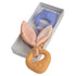 0-12 9-Inches, Mary Meyer Teething Toys Leika Silicone Baby Teether for Babies Months, Little Bunny