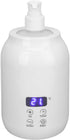 Semme Temp Control Oil Warmer,Massage Oil Heater, Portable ABS Bottle Warmer with LED Display for Essential Oil Lotion