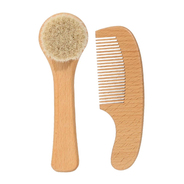 Boy Girl Bath Set Soft Bristle Brush Comb Scalp Brush Laundry Newborn