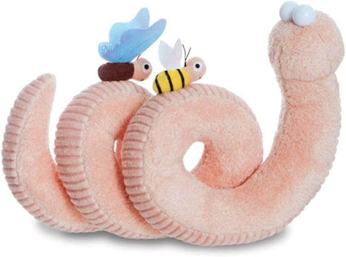 61431, Aurora, Superworm, Soft Toy, Peach
