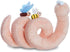 61431, Aurora, Superworm, Soft Toy, Peach