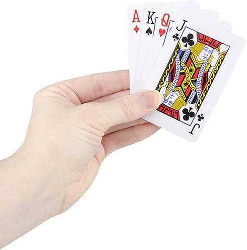 The Dreidel Company Playing Cards Deck, 2.25 Inch x 3.5 Inch (6-Pack)