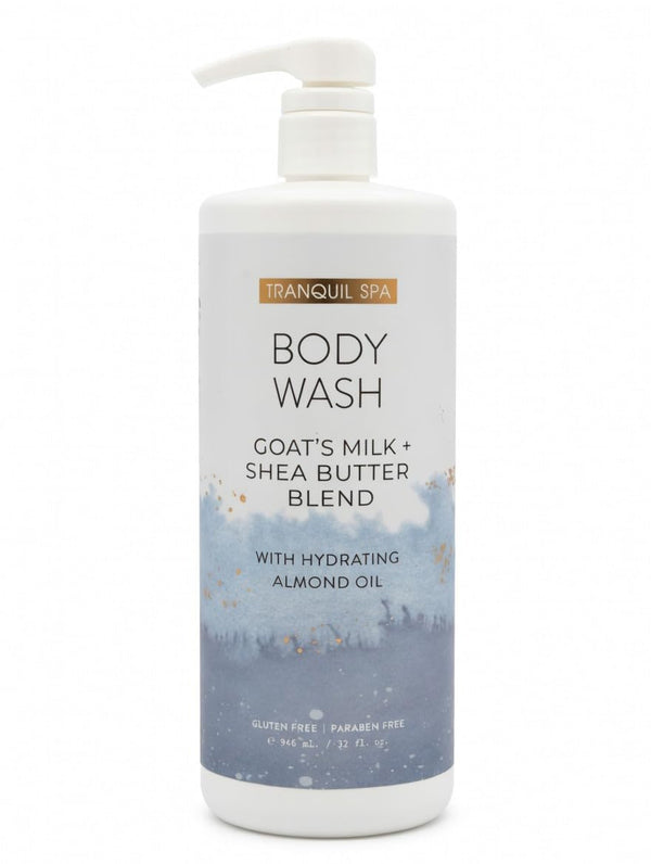 Generic Body Wash with Goat's Milk, Shea Butter Blend, Hydrating Almond Oil, Gluten