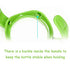 2 Counts Baby Feeding Bottle Handles Compatible for NUK Smooth Flow Bottles (Not for Nuk Cups and Nuk Simply Natural