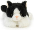 8 inches Cute Black Cat Stuffed Animal Plush Toy - Weighted & Soft, Cute Small Plushie Gift for Kids, Girls, Boys