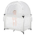 L RUNNZER Baby Pack N Play Tent, Pack and Play Canopy to Keep Baby