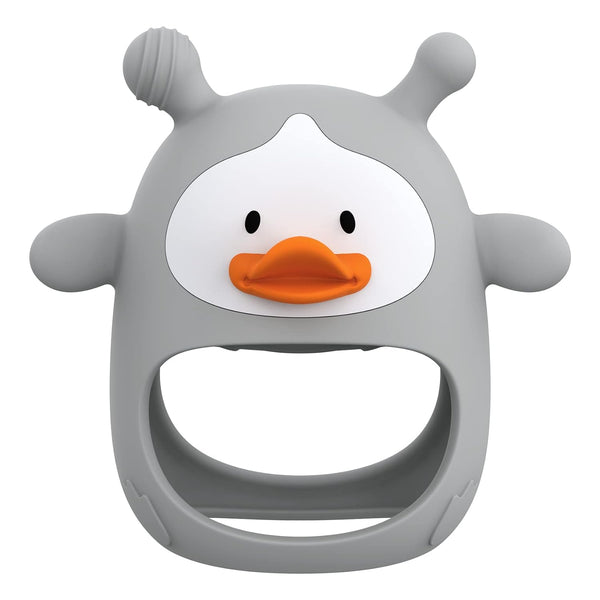 Baby Teething Toys,Silicone Baby Teether Toy for Infants 3+ Months, Never Drop
