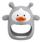 Baby Teething Toys,Silicone Baby Teether Toy for Infants 3+ Months, Never Drop