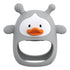 Baby Teething Toys,Silicone Baby Teether Toy for Infants 3+ Months, Never Drop