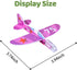 50 Pcs Foam Gliders Planes Toys - Paper Airplane Party Favors, Outdoor Flying Toys, Bulk for Classroom Prizes
