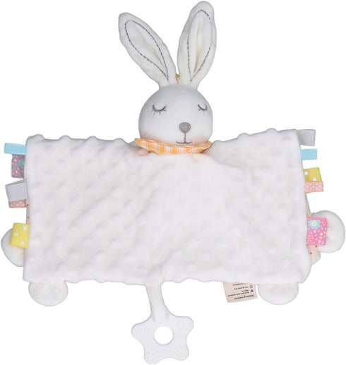 Baby Bunny Chewable Security Blanket, Enrich Senses Teether Blanket