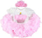 Pink Crown Reborn Baby Dolls Clothes for 20-23 Inch Pure Handmade 2