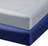 Satin Mini Crib Sheets for Baby Hair, 2 Pack Ultra Soft Fitted