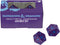 Ultra PRO - 2 D20 Underdark Dice Set for Phandelver: The Shattered Obelisk, Polyhedral Dice for D&D RPG