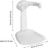 YOXIER Anti-Pinch Baby Shower Stand, Baby Bath Stand with Foldable Design and Armrest, Adjustable Height and Armrest