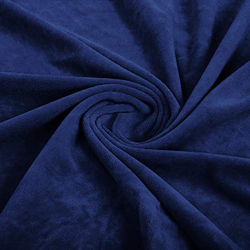 American Baby Company Chenille Fitted Pack N Play Sheet, 27" x 39", Navy, Fits Most Mini Crib Mattresses
