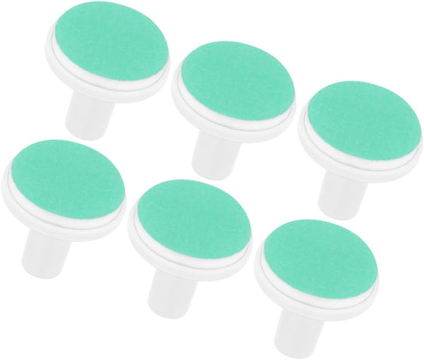 Ipetboom 6pcs Nail Care Electric Electric Nail Grinder Replacement Heads Trimmer Driller Buffer