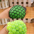 FIREBOOMOON 3 Stress Relief Squeezing Soft Rubber Vent Grape Ball Hand Wrist Toy Funny Geek Gadget Vent Toy