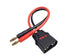 QS8 Charge Lead with 10AWG Silicone Wire, 8inch Length Cable, 1 Pack
