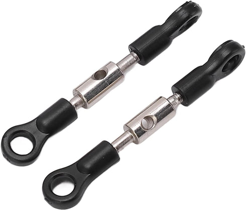 Pssopp RC Tie Rods Set, RC Tie Link Servo Link Rods for WLtoys 144001 144002 124018 124019 124017 124016 Cars