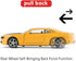 1/36 Scale Chevrolet Camaro Casting Car Model, Bumblebee Zinc Alloy Toy Car for Kids, Pull Back Vehicles (Yellow)