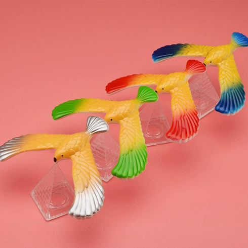 Kisangel 30Pcs Balance Bird Gravity Bird Balancing Birds for Finger Desktop Figurines for Fun Display